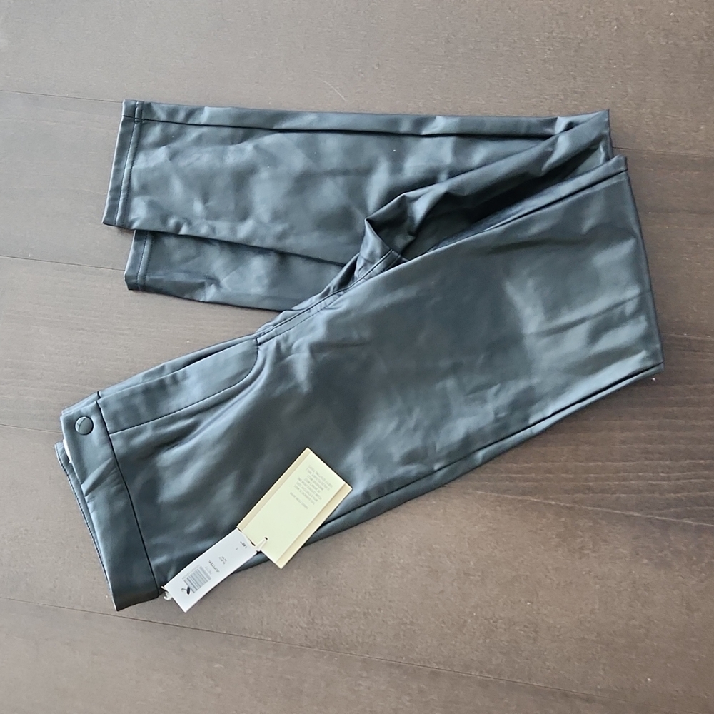 Aritzia Jupiter Faux Leather Pants